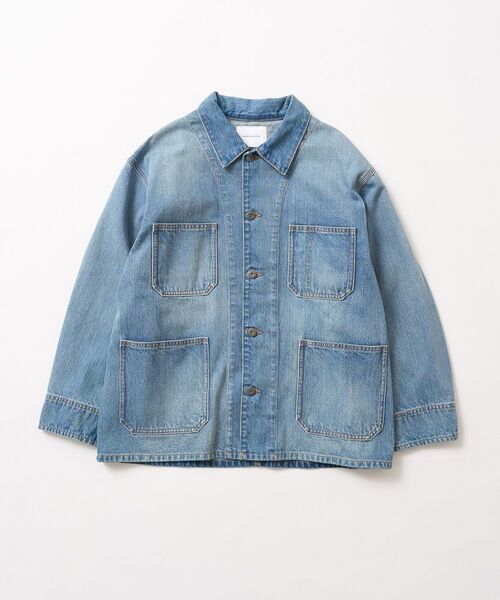 「AMERICAN HOLIC」 デニムジャケット L ワンウォッシュ レディース_画像5