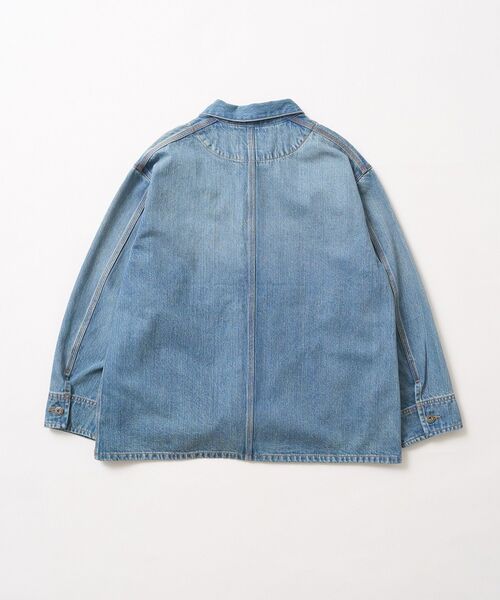 「AMERICAN HOLIC」 デニムジャケット L ワンウォッシュ レディース_画像6