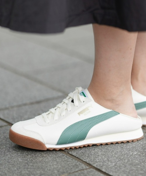 PUMA ホワイト ローファー スリッポン PUMA（プーマ） スリッポン 24.0cm ホワイト系その他 メンズ