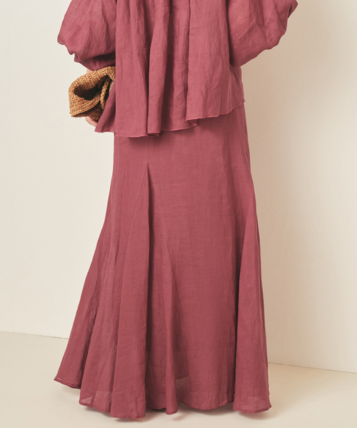 スカート RAMY LINEN TACK スカートの画像