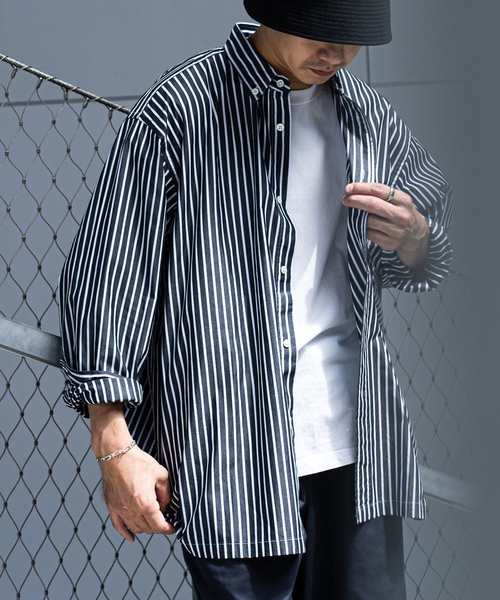 「417 EDIFICE」 長袖シャツ SMALL ブラウン メンズ_画像4