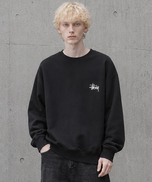 STUSSY（ステューシー） トレーナー スウェット 裏起毛 BASIC LOGO