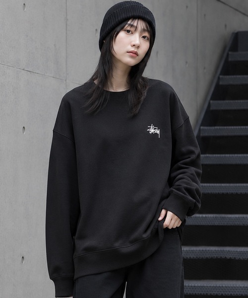 STUSSY（ステューシー） トレーナー スウェット BASIC LOGO RAISING OF