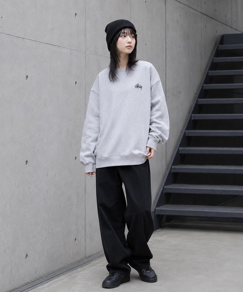 STUSSY（ステューシー） トレーナー スウェット BASIC LOGO RAISING OF