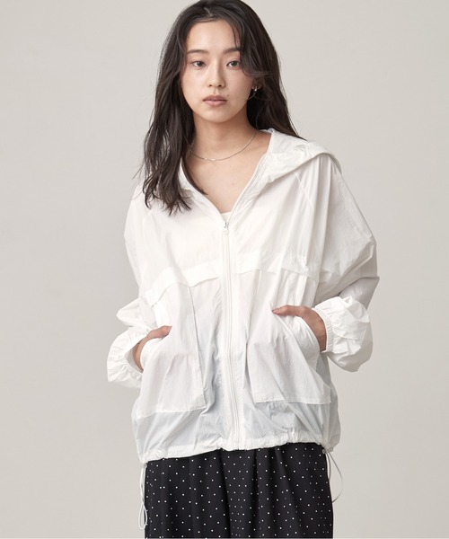 OFROOM uvカット ブルゾン アウター UV Cut Sheer Blouson｜UVカット