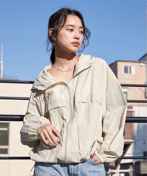 OFROOM ブルゾン アウター UV Cut Sheer Blouson｜UVカットシアー