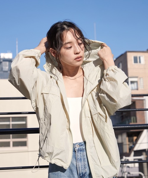 OFROOM uvカット ブルゾン アウター UV Cut Sheer Blouson｜UVカット