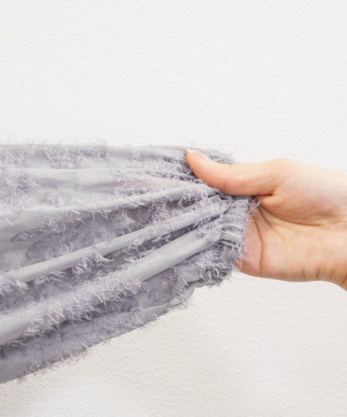 「CLETTE」 長袖ワンピース 3L ネイビー レディース_画像2