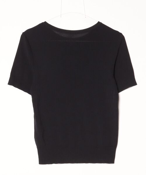 FOXEY BOUTIQUE 「FOXEY BOUTIQUE」 半袖ニット 38 ネイビー