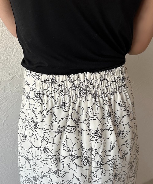 「apres jour」 ロングスカート X-LARGE ブラック レディース_画像7