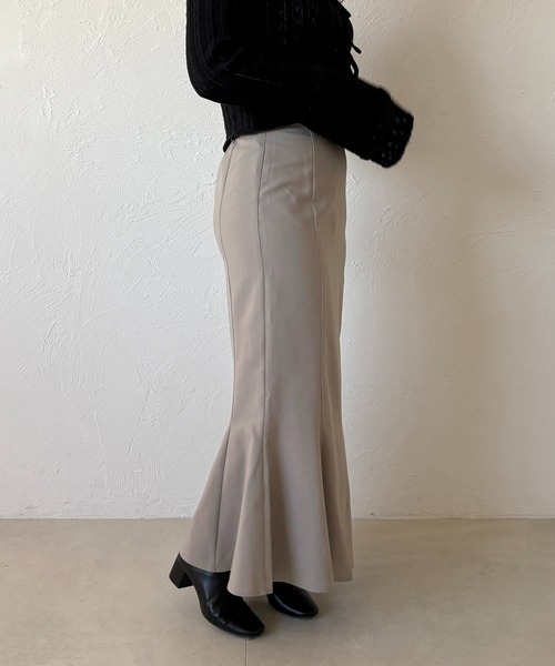 「apres jour」 ロングスカート X-LARGE ブラック レディース_画像9