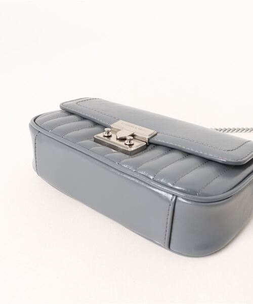 「CHARLES & KEITH」 ショルダーバッグ X-SMALL グレー レディース_画像2