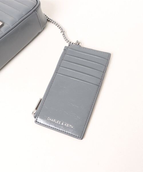 「CHARLES & KEITH」 ショルダーバッグ X-SMALL グレー レディース_画像4