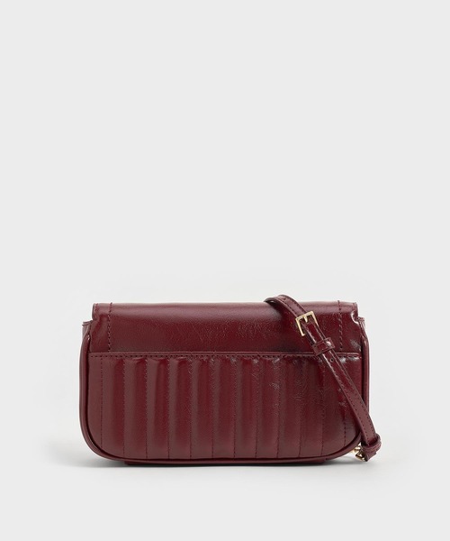 「CHARLES & KEITH」 ショルダーバッグ X-SMALL グレー レディース_画像7