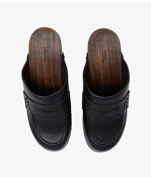 【新品未使用】 A.P.C. (アーペーセー) ローファー フラットシューズ A.P.C.（アーペーセー） シューズ LES SABOTS レディース : ZOZOTOWN