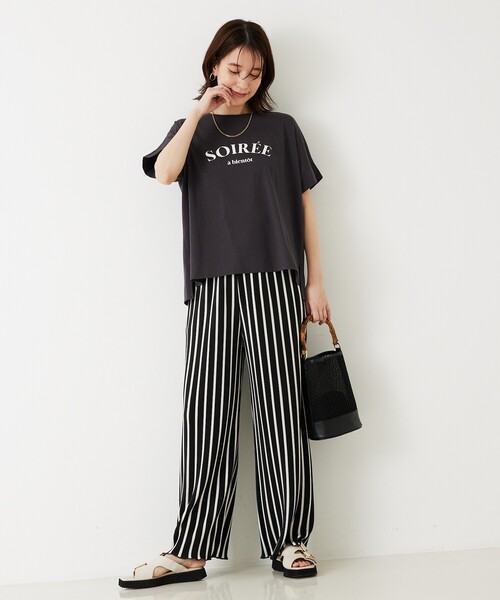 「abahouse mavie」 半袖Tシャツ フリー ホワイト系その他 レディース_画像6
