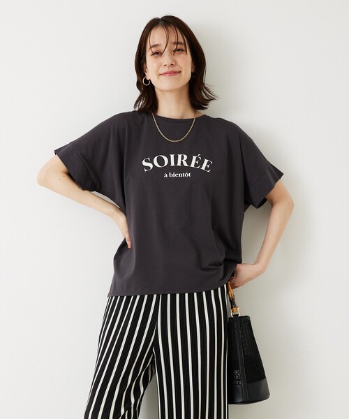 「abahouse mavie」 半袖Tシャツ フリー ホワイト系その他 レディース_画像7