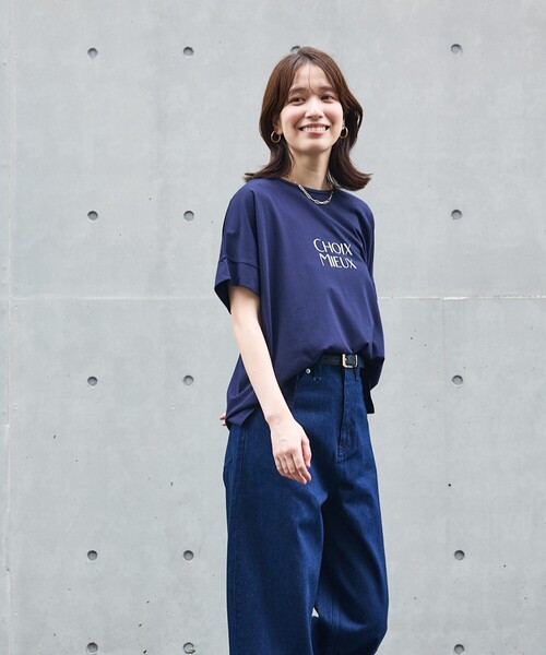 「abahouse mavie」 半袖Tシャツ フリー ホワイト系その他 レディース_画像9