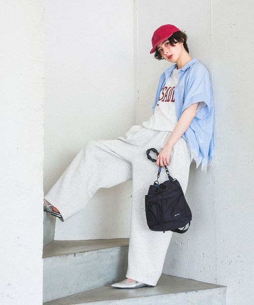 トップス nico niko and…（ニコアンド） tシャツ 半袖 ドロストアソートBIGTシャツ