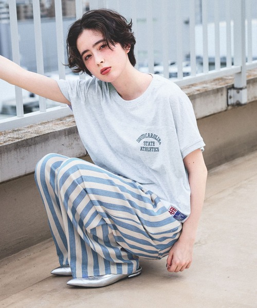 niko and…（ニコアンド） tシャツ 半袖 ドロストアソートBIGTシャツ