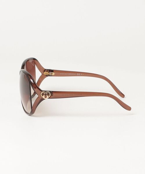 GUCCI グッチ サングラス ブラウン インターロッキング ハート GG GUCCI（グッチ） ハート インターロッキングG サングラス - ブラウン