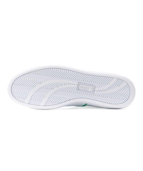 「PUMA」 ローカットスニーカー 24.5cm ホワイト×グリーン メンズ_画像9