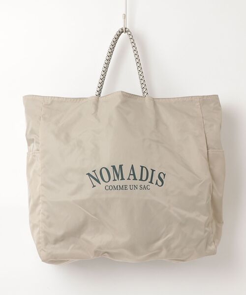 NOMADIS トートバッグ ベージュ NOMADIS（ノマディス） トートバッグ - ベージュ レディース