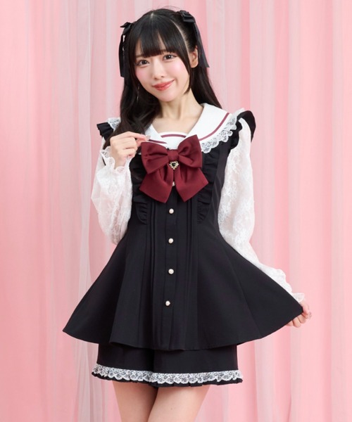 Secret Honey（シークレットハニー） セットアップ レースセーラー襟