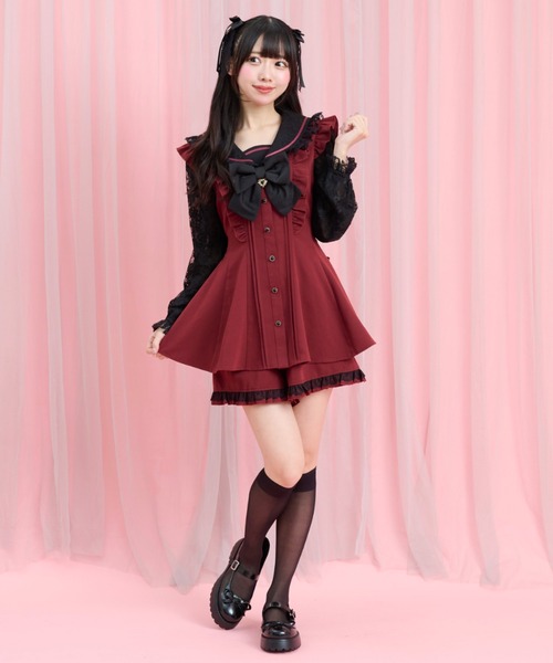 Secret Honey（シークレットハニー） セットアップ レースセーラー襟