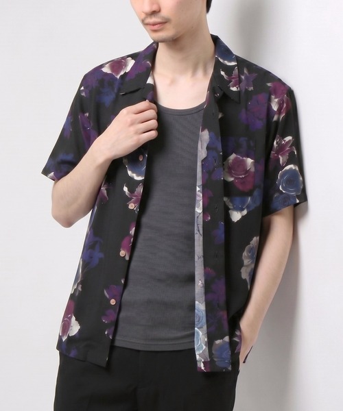 STYLEBLOCK（スタイルブロック） アロハシャツ シャツ 半袖 レーヨン