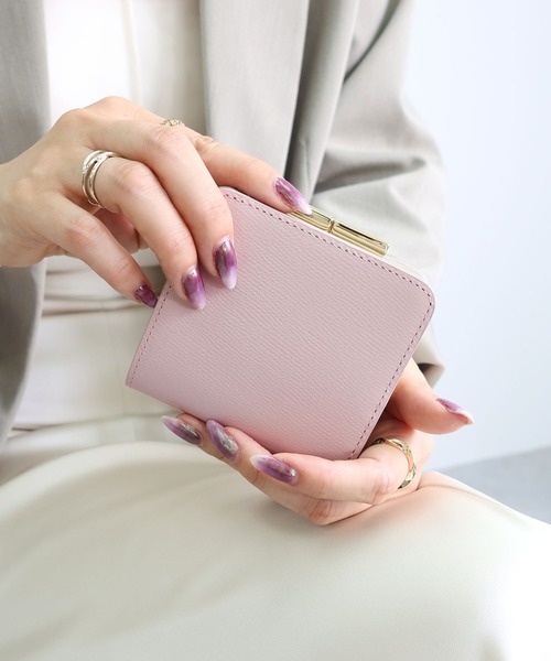 MIAN（ミアン） 財布 KERRIA / 国産牛革がま口二つ折り財布 レディース