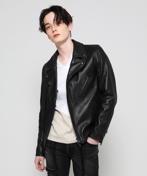 vanquish lamb leather single riders L