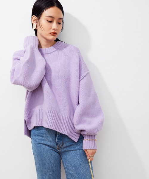 通販国産 ニット タスマニアウールクロップドプルオーバー ZOZOTOWN PayPayモール店 - 通販 - PayPayモール 超激得格安