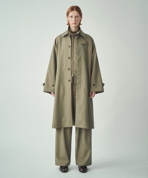 la favola ラファーボラ BALMACAAN COAT ステンカラー la favolaBALMACAAN COATステンカラーコート