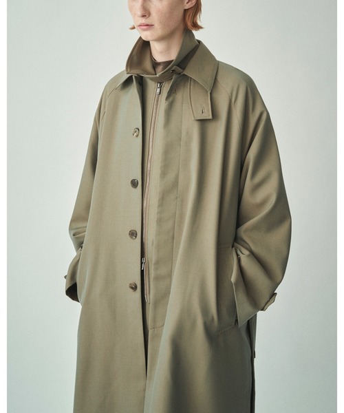 JUHA ステンカラーコート コート IRIDESCENT BALMACAAN COAT