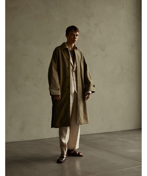 JUHA ステンカラーコート コート IRIDESCENT BALMACAAN COAT