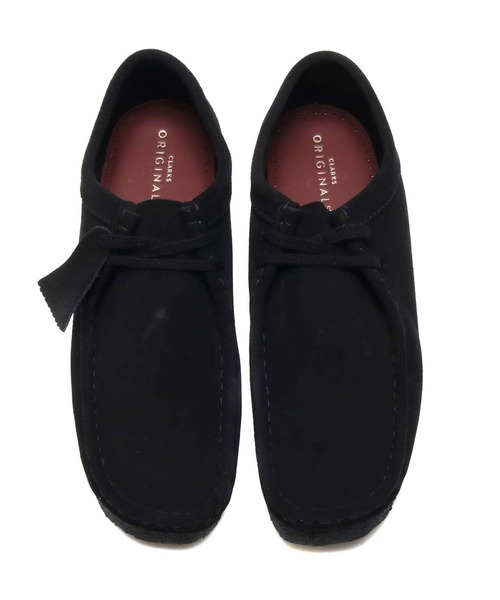 CLARKS ワラビー ブラック Clarks ブーツ Wallabee Black Sde / クラークス ワラビー