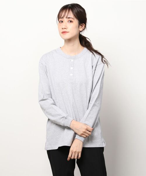 Goodwear グッドウエア 米国製 ヘンリーネック 長袖 Tシャツ ロンT 楽天市場】グッドウェア Goodwear 長袖 Tシャツ ロンT ヘンリー