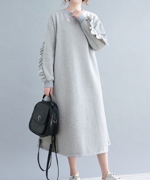 ワンピース アームフリルスウェットワンピース Zozotown Paypayモール店 通販 Paypayモール