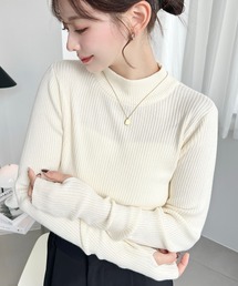 最終値下げ！今期新品未使用 人気の指抜きニットブラック☆ moment+ ニット セーター 「累計販売枚数2万枚突破！」12G ボトル