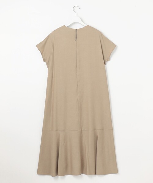 ★新品未使用タグ付き★ 自由区 キュプラリネンシャンタン ワンピース 売約済み 自由区 ワンピース 「XSサイズ〜/洗える」キュプラリネン