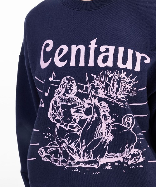 トレーナー スウェット A'GEM/9 × .kom「THE CENTAUR/ザセントール」CENTAUR STORY SWEATSHIRT/ストーリ THE CENTAUR トレーナー スウェット A'GEM/9 × .kom「THE