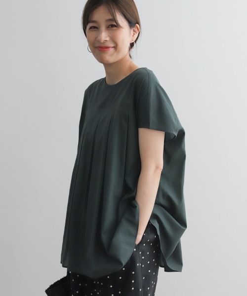 URBAN RESEARCH DOORS シャツ ブラウス フレンチスリーブタック