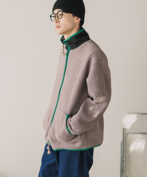 sheller ZIPボアブルゾン ZIP boa bomber jacket – shéller / シェリエ