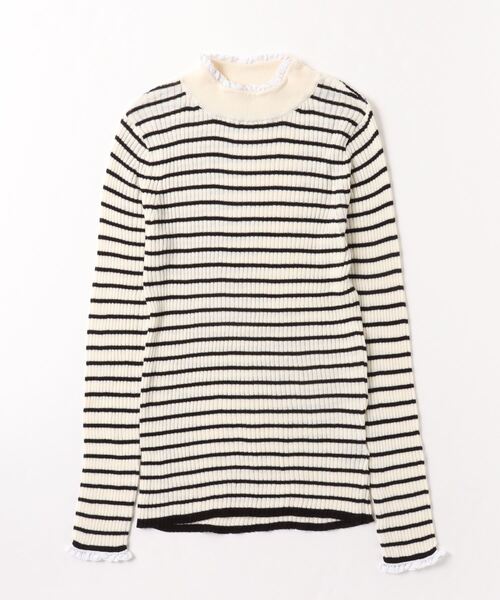 vent blanc ニット セーター ヴァンブラン コットンリブレース付