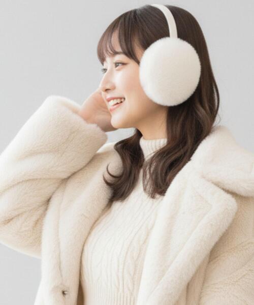 Ober Tashe（オーバータッシェ） 耳当て イヤーマフ 「防寒」もふもふ