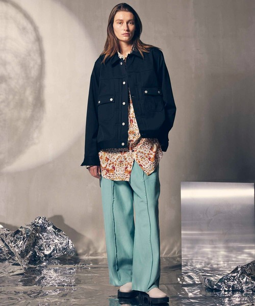 MAISON SPECIAL トリアセートドレスオーバー　セカンドジャケット MAISON SPECIAL（メゾンスペシャル）の「《UNISEX》Triacetate Dress