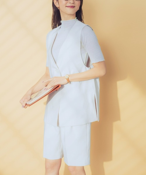 Tuche パンツ Tuche/トゥシェ ストレッチパンツ ダブルクロス ショート