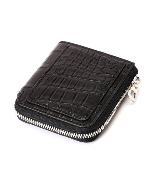 ITTIイッチ クロコダイルウォレット二つ折り財布 AI CROCO（藍クロコダイルレザー）ウォレット｜ITTI（イッチ