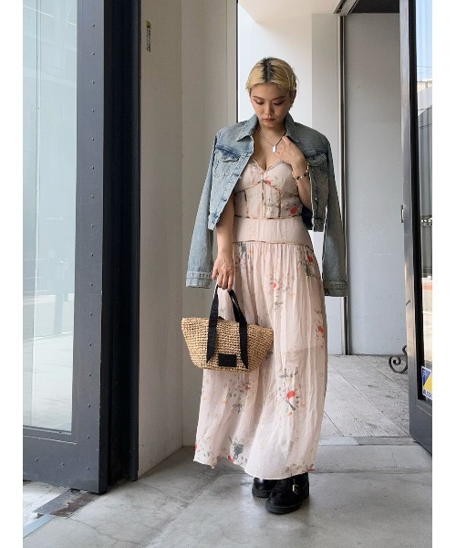ALLSAINTS トートバッグ CELAYNE MINI STRAW TOTE BAG | ミニ